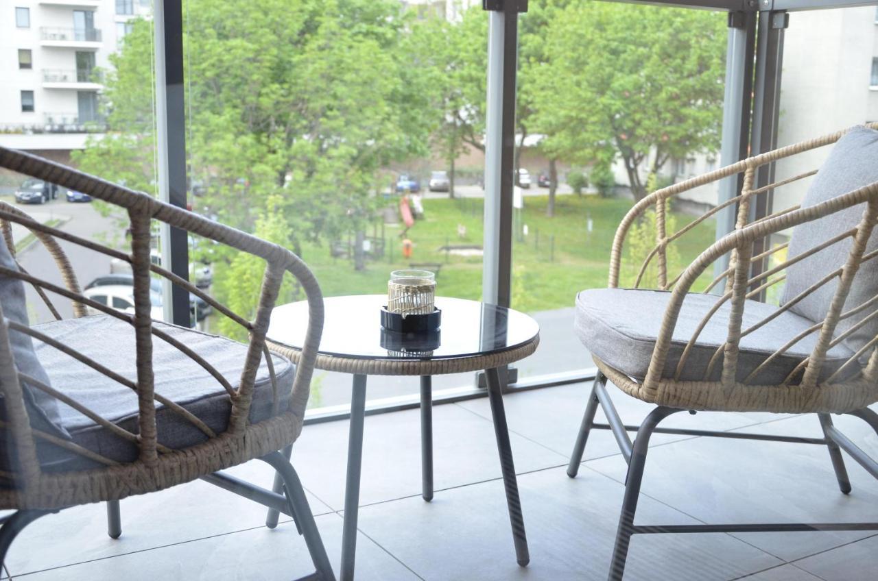 Green Estate Old Town Apartment, Private Parking, Balcony Danzica Esterno foto